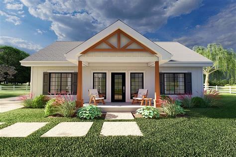 1000 Square Feet 2 Bedroom Single Floor Modern Beautiful House and Plan