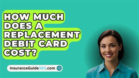how much to get a replacement debit card