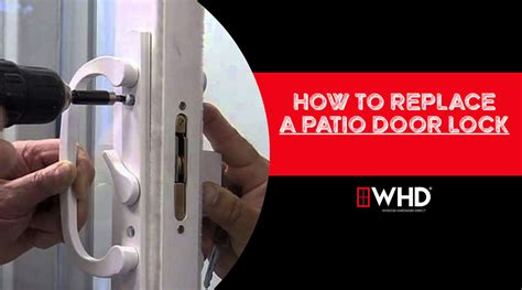 How Much To Replace Patio Door Lock