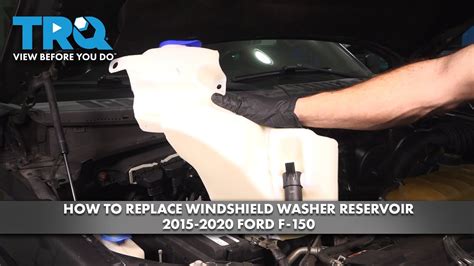 How Much To Replace Windshield Washer Reservoir Uk