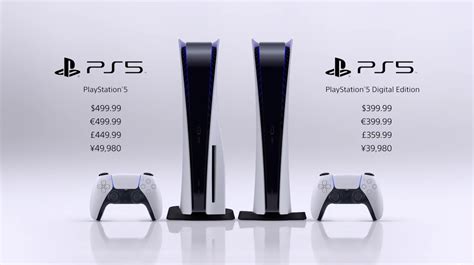 how much was the ps5 on release