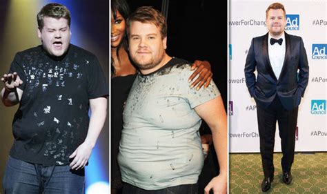 how much weight has james corden lost