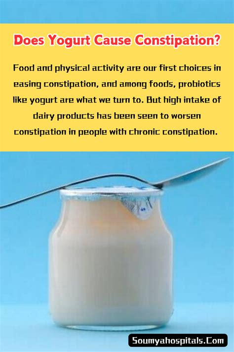 How Much Yogurt For Constipation