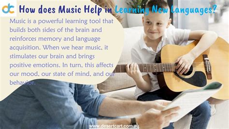 How Music Helps Learning