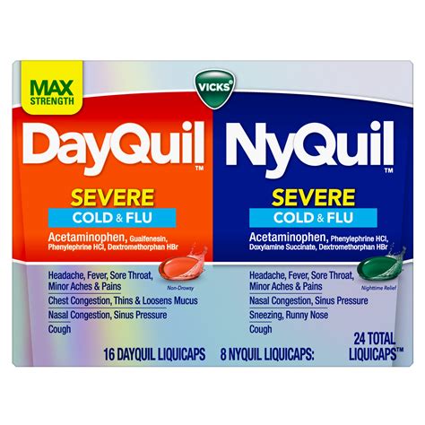 how often can you take nyquil severe