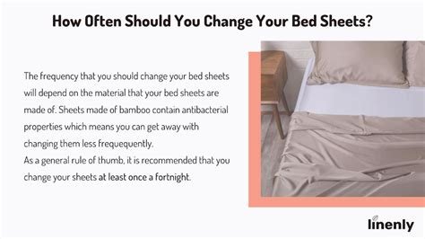How Often Change The Sheets