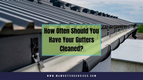 How Often Should Gutters Be Cleaned Out