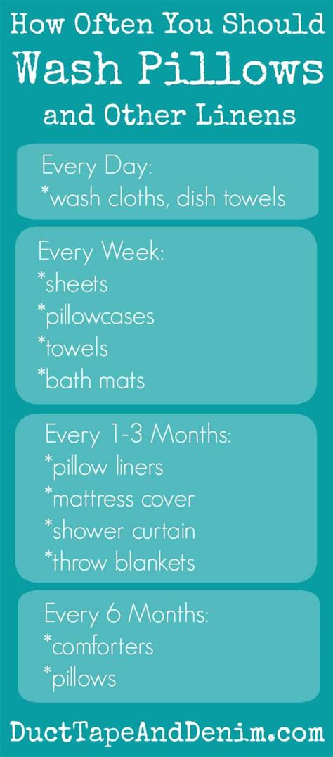 How Often Should Wash Pillows