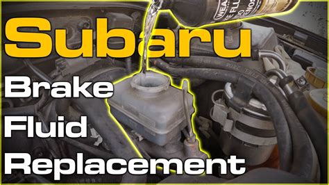 How Often To Change Brake Fluid Subaru