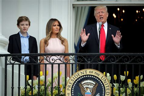 how old and tall is barron trump