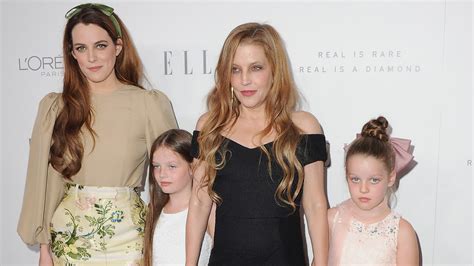 how old are lisa marie presley twin daughters