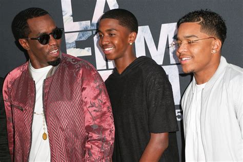 how old are p diddy's sons