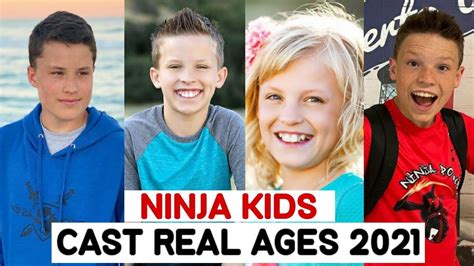 how old are the ninja kids 2024