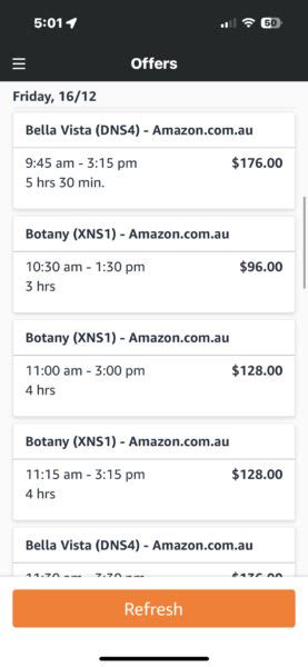 how old do you need to be to work for amazon flex
