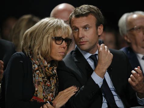 how old is emmanuel macron's wife