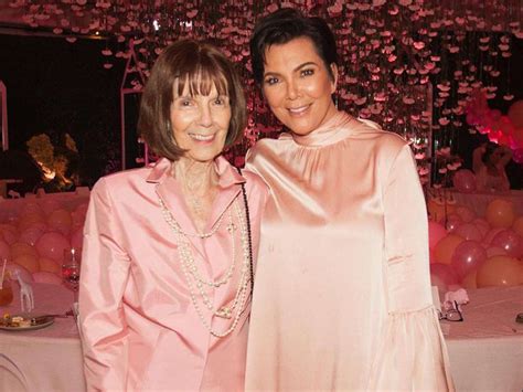 how old is kris jenner's mom