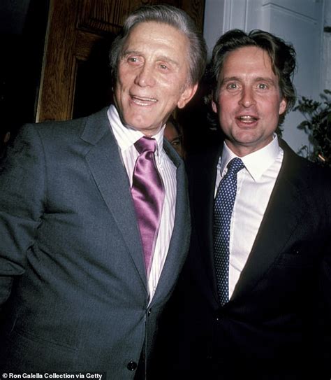 how old is michael douglas dad