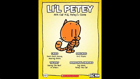 how old is petey from dog man