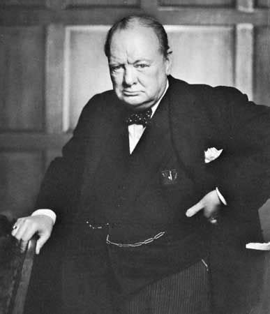 how old was churchill during wwii