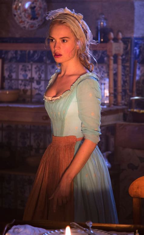 how old was lily james in cinderella