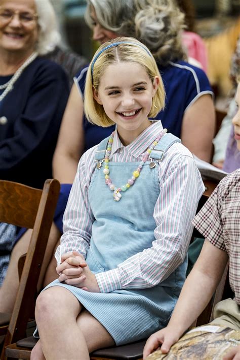 how old was mckenna grace in young sheldon