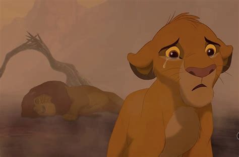 how old was simba when mufasa died