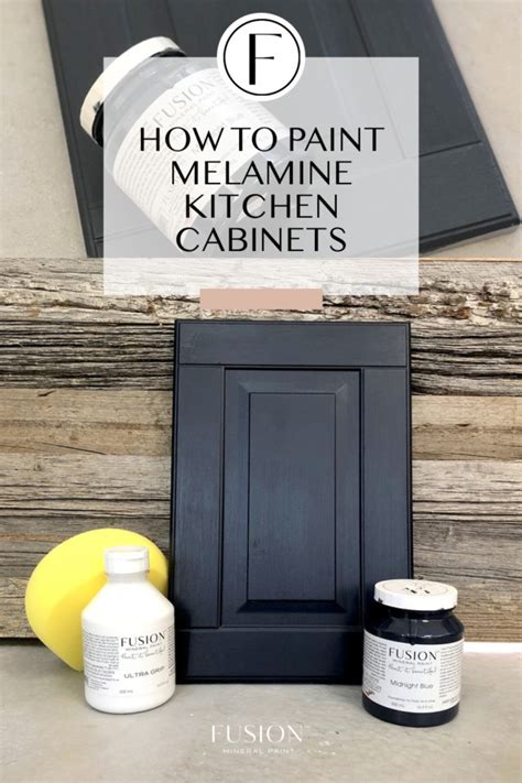 How Paint Melamine Cabinets
