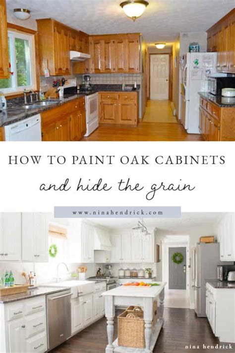 How Paint Oak Cabinets