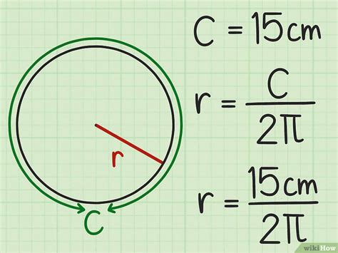 how radius is calculated