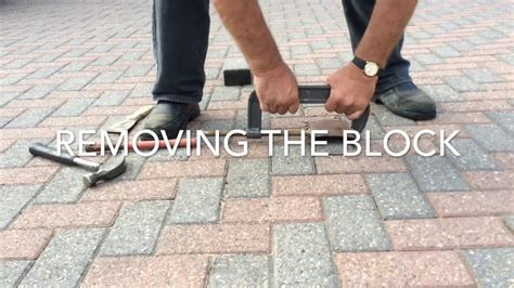 How Remove From Pavers