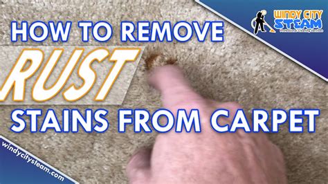 How Remove Rust Stain From Carpet