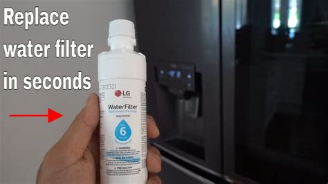 How Replace Lg Refrigerator Water Filter