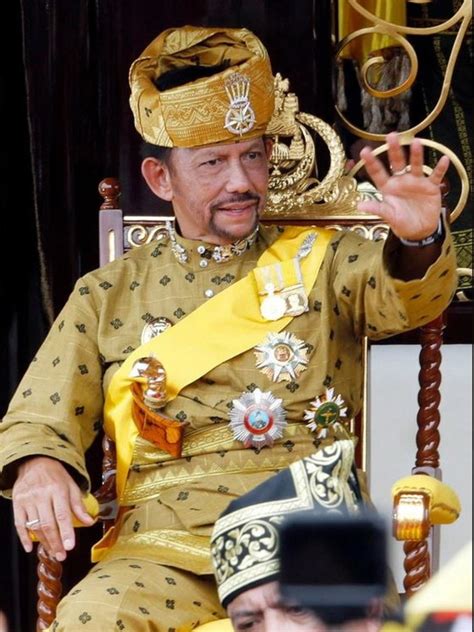 how rich is the king of brunei