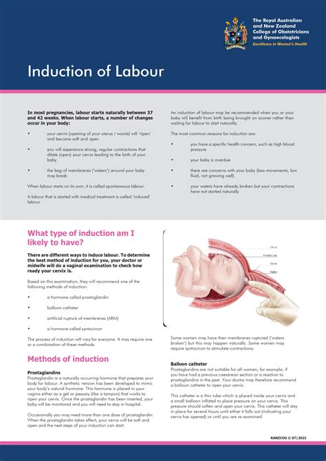How Safe Is Induction Of Labour
