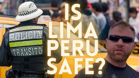 how safe is lima peru