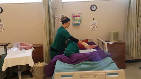 How Should A Patient Be Positioned While Using A Bed Pan