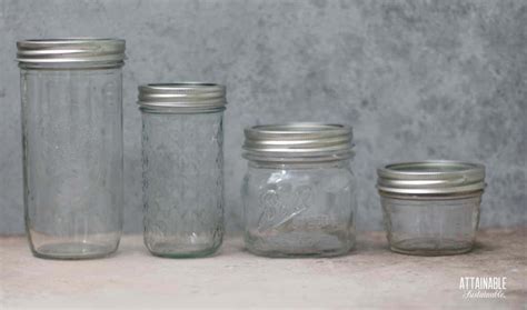 how tall are canning jars