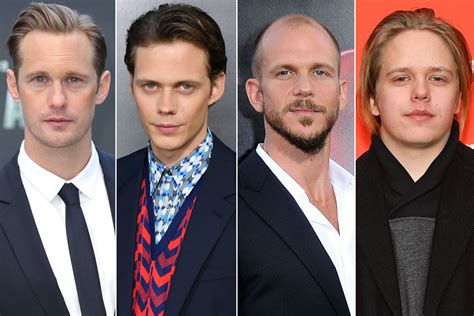 how tall are the skarsgard brothers