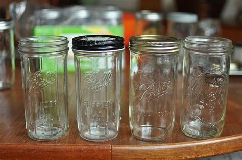 how tall is a pint canning jar