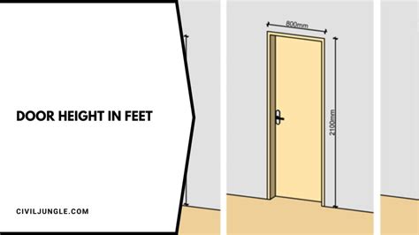 How Tall Is A Regular Bedroom Door