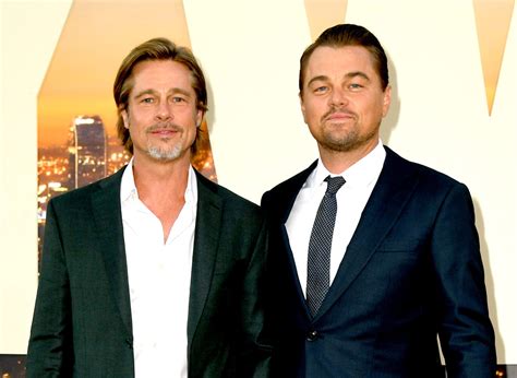 how tall is brad pitt and leonardo dicaprio