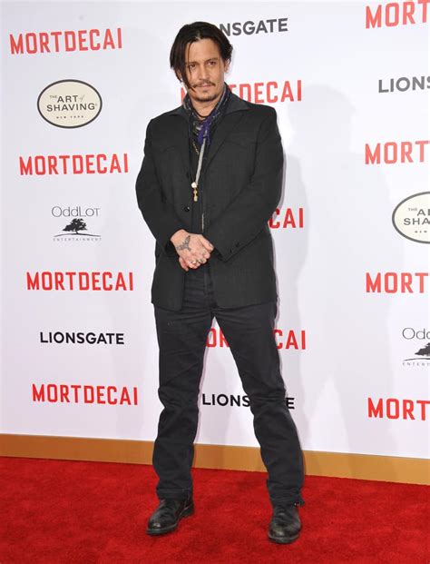 how tall is johnny depp in meters