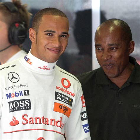 how tall is lewis hamilton and his father