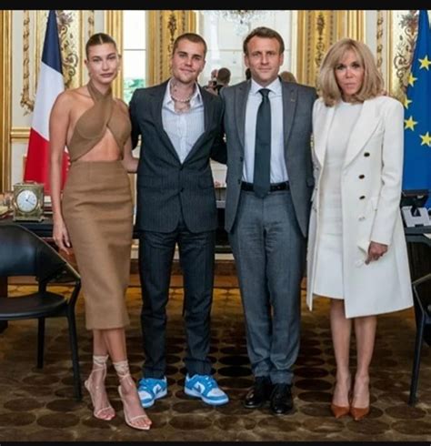 how tall is macron of france