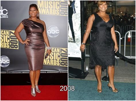 how tall is queen latifah and weight
