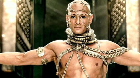 how tall is xerxes in 300