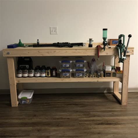 How Tall To Make A Reloading Bench