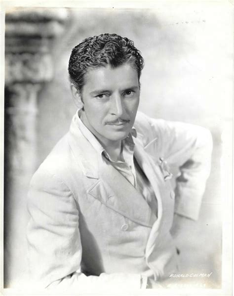 how tall was ronald colman