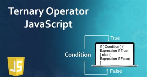 how ternary operator works in javascript