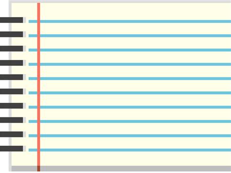How Thick Is Each Line In Notebook Paper